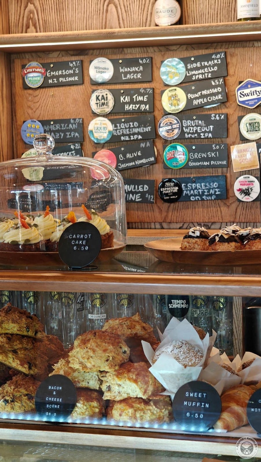 All the dishes had been neatly labelled