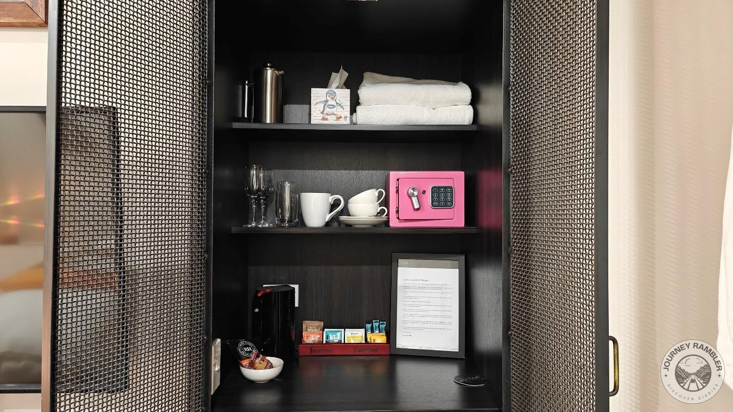 All the other necessities were kept in the closet