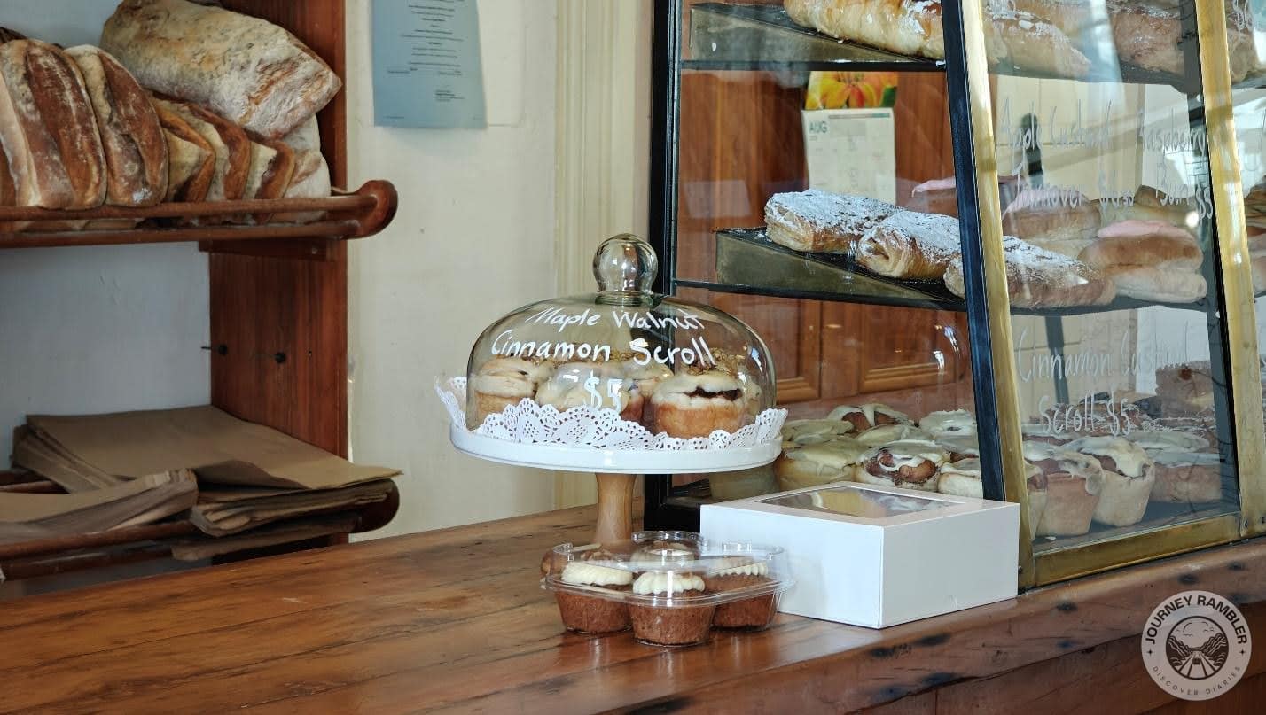 Apple walnut cinnamon scrolls