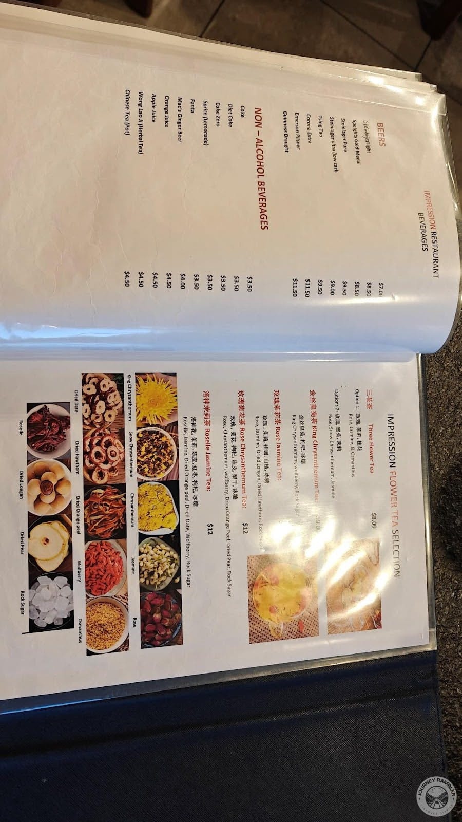 Beer and non-alcoholic beverages