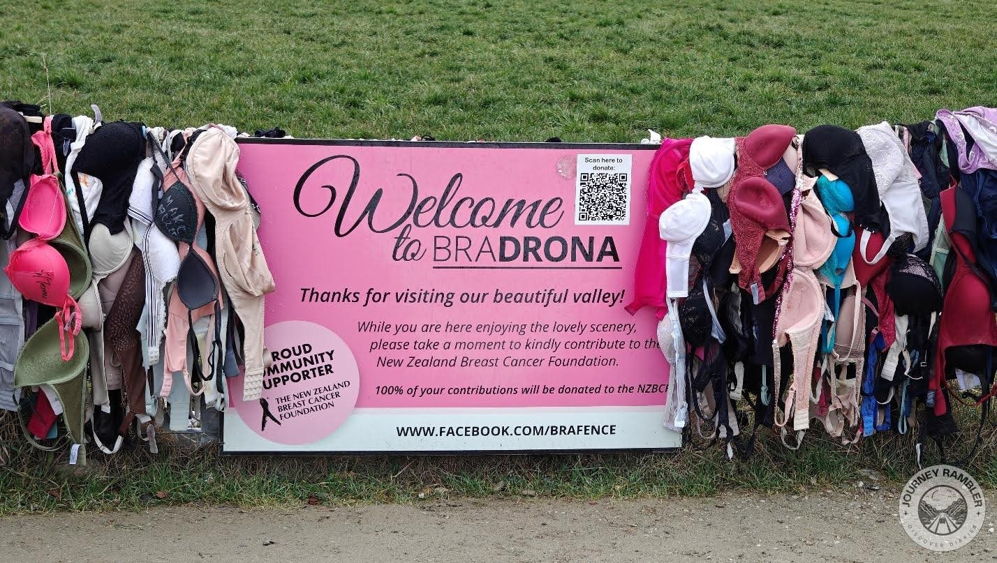 Cardrona Bra Fence from the front
