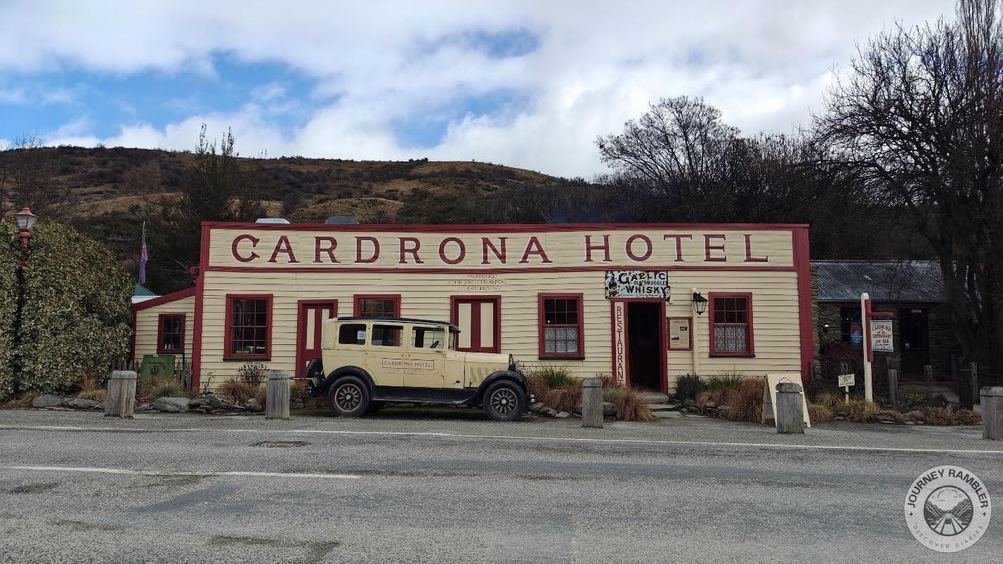 Cardrona Hotel from up close