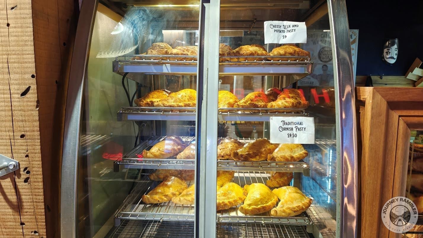 Cheesy Leek and Potato as well as Traditional Cornish Pasties