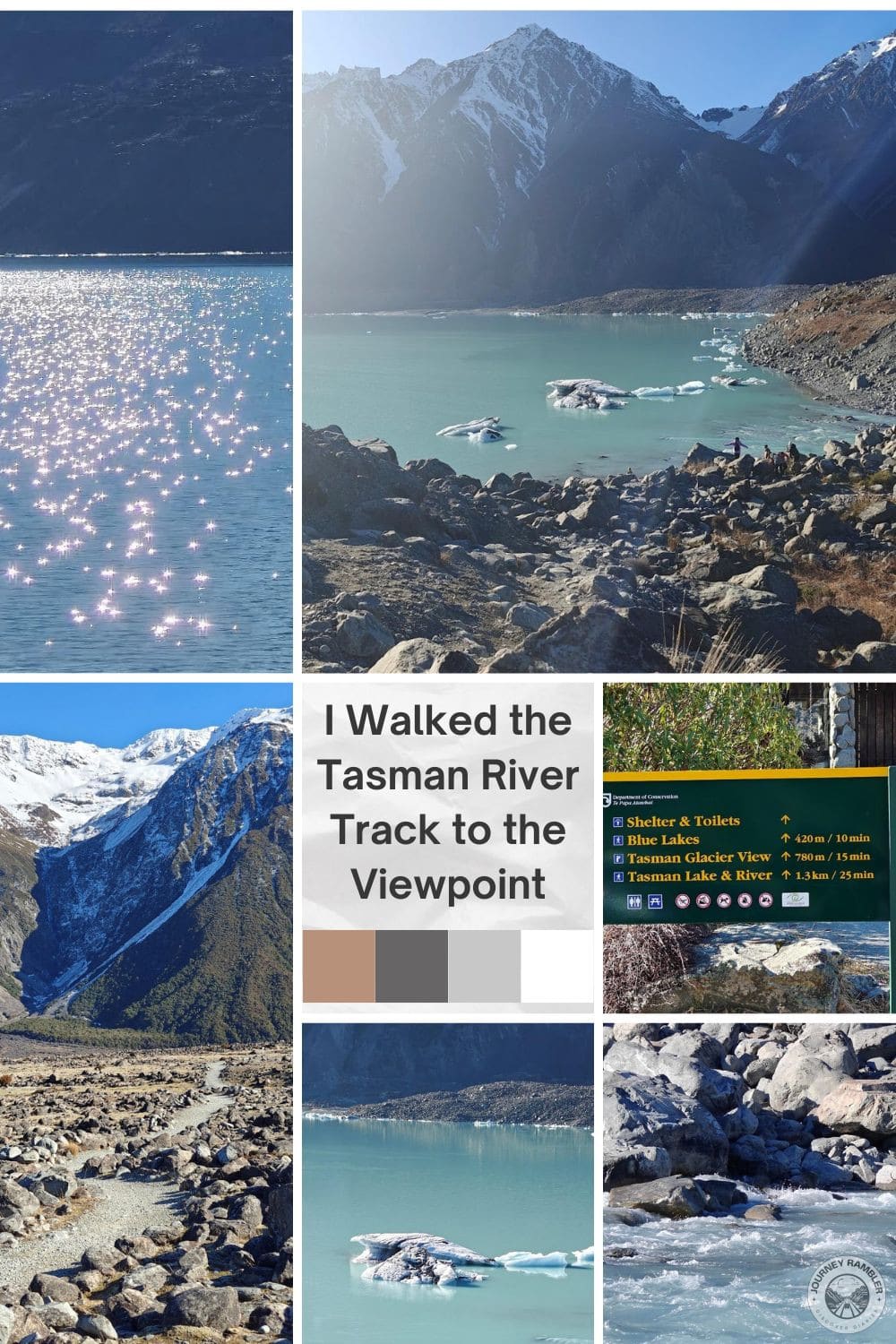 I Walked the Tasman River Track to the Viewpoint