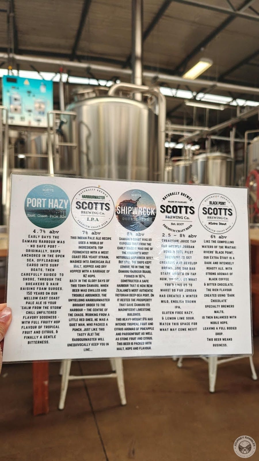 I also learned about ‘hops’ and ‘stouts’ and about the harbors where the ingredients would first arrive