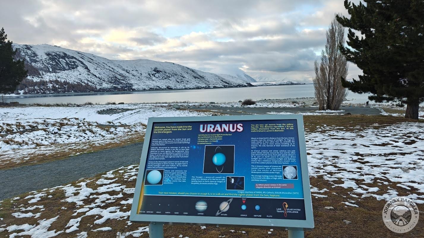 Lake Tekapo Solar System Challenge