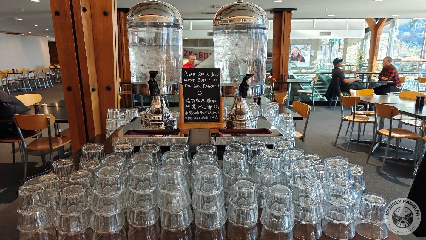Lots of clean glasses