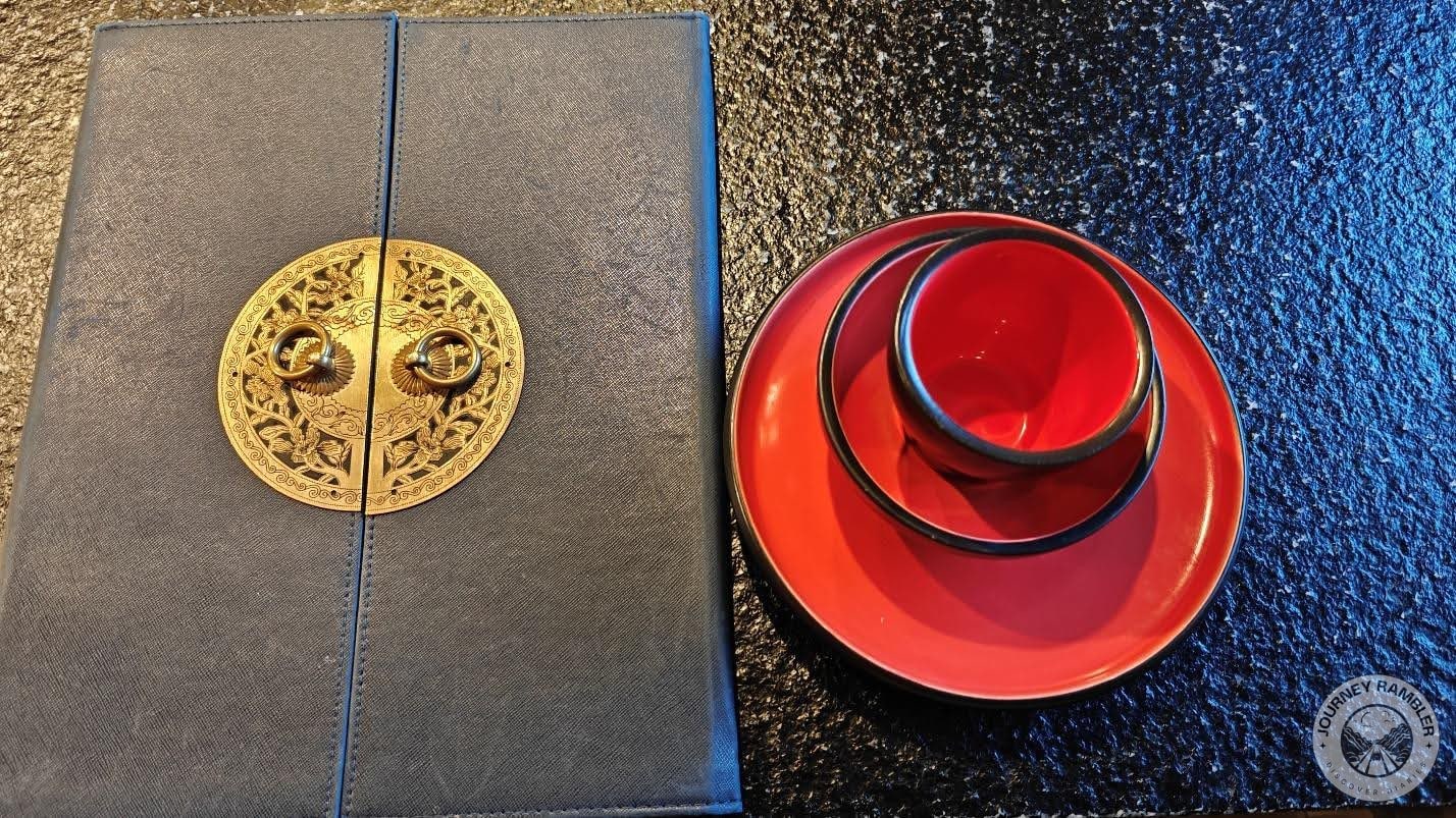 Menu of Impression Restaurant Dunedin