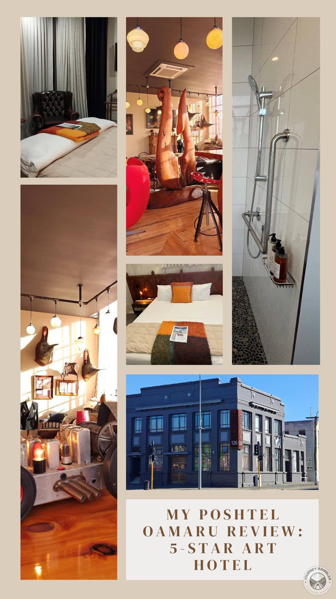 My Poshtel Oamaru Review: 5-Star Art Hotel
