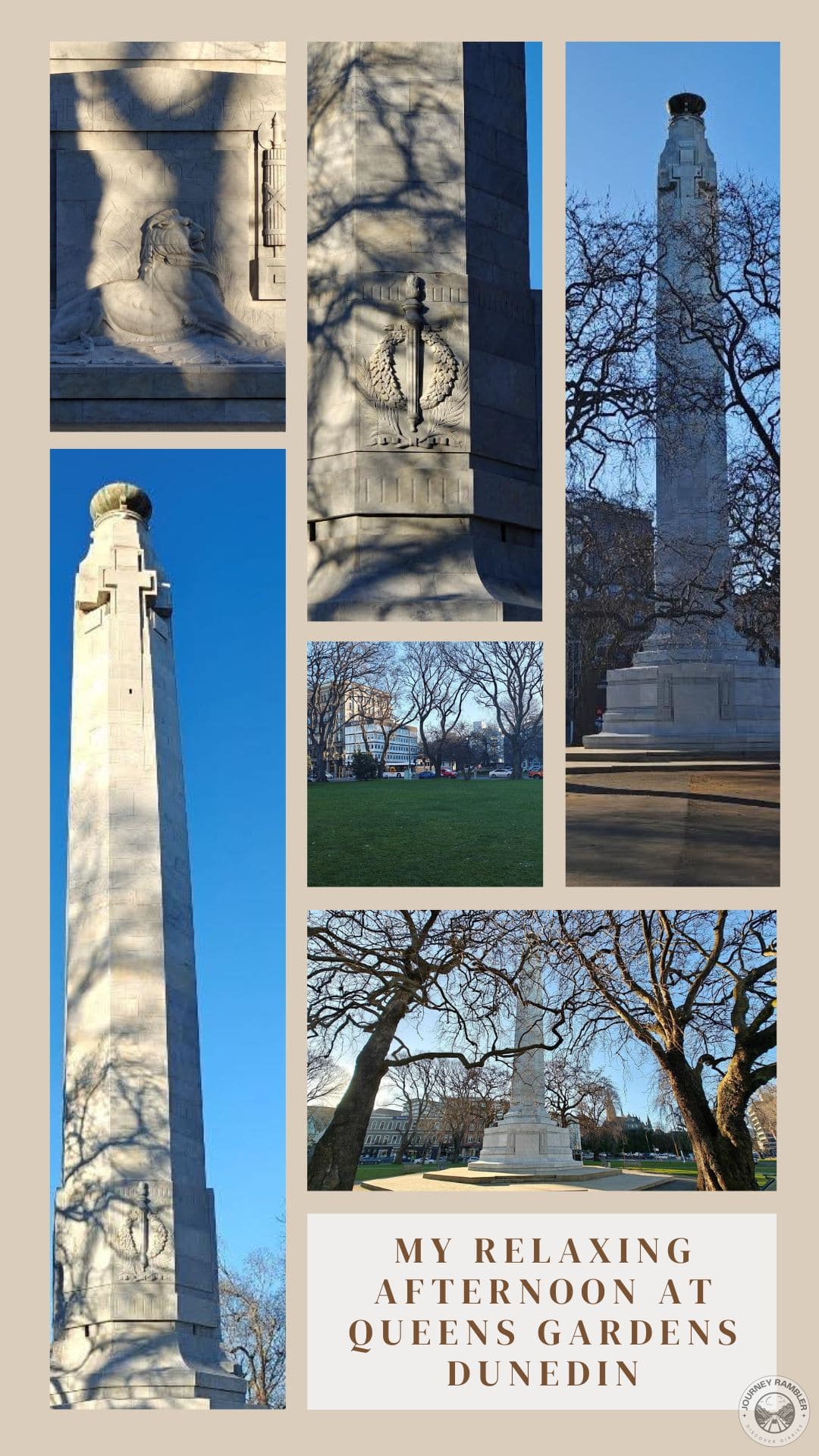 My Relaxing Afternoon at Queens Gardens Dunedin