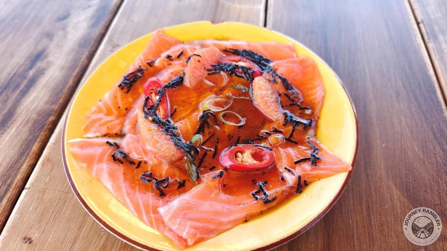 My plate of sashimi