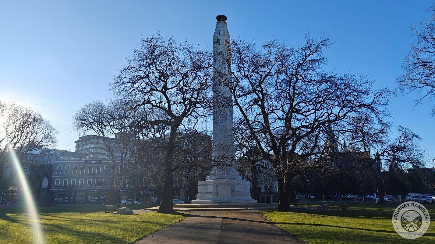 Queens Gardens in Dunedin