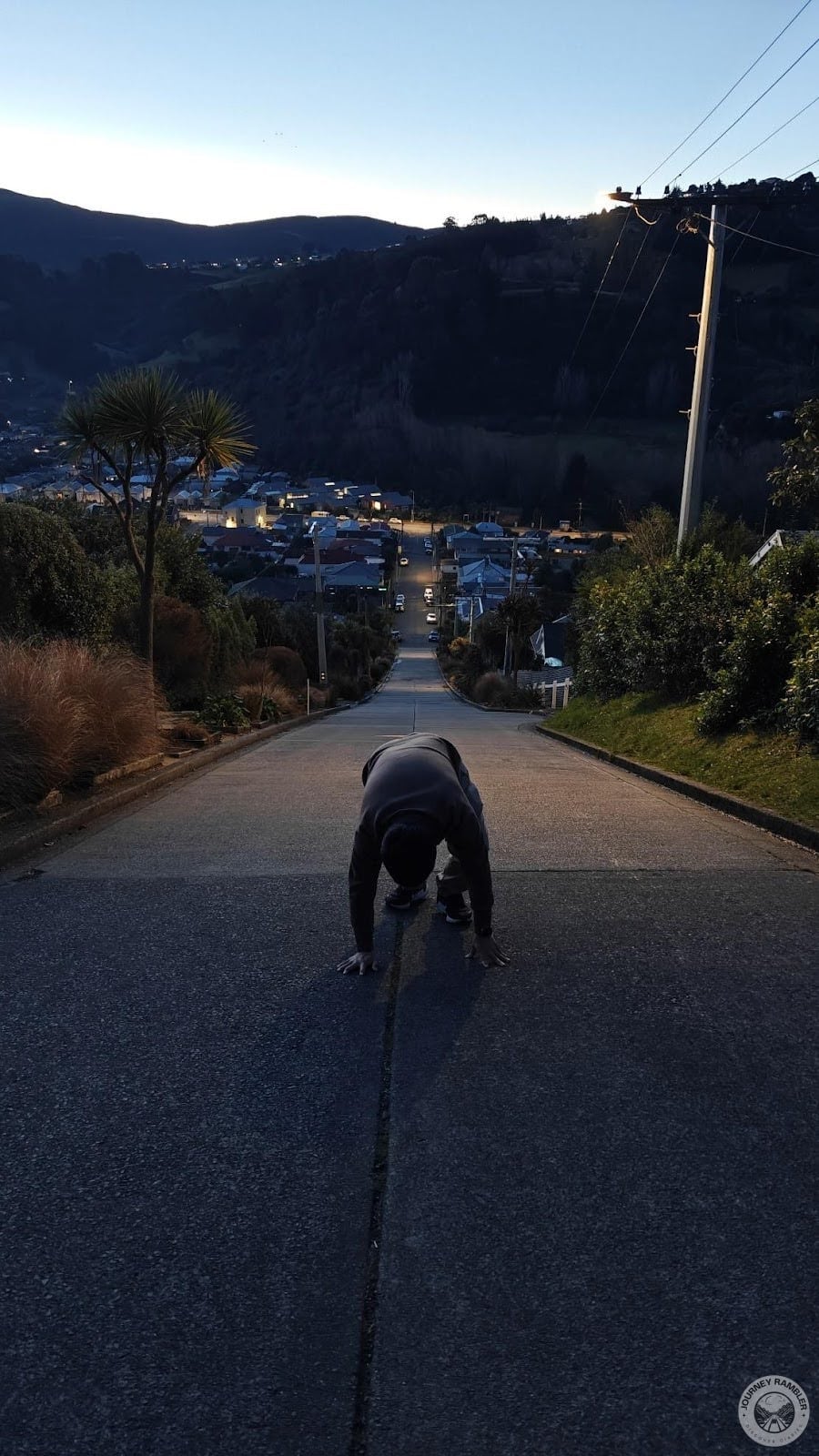 Some people really seemed to be struggling as they climbed up Baldwin Street