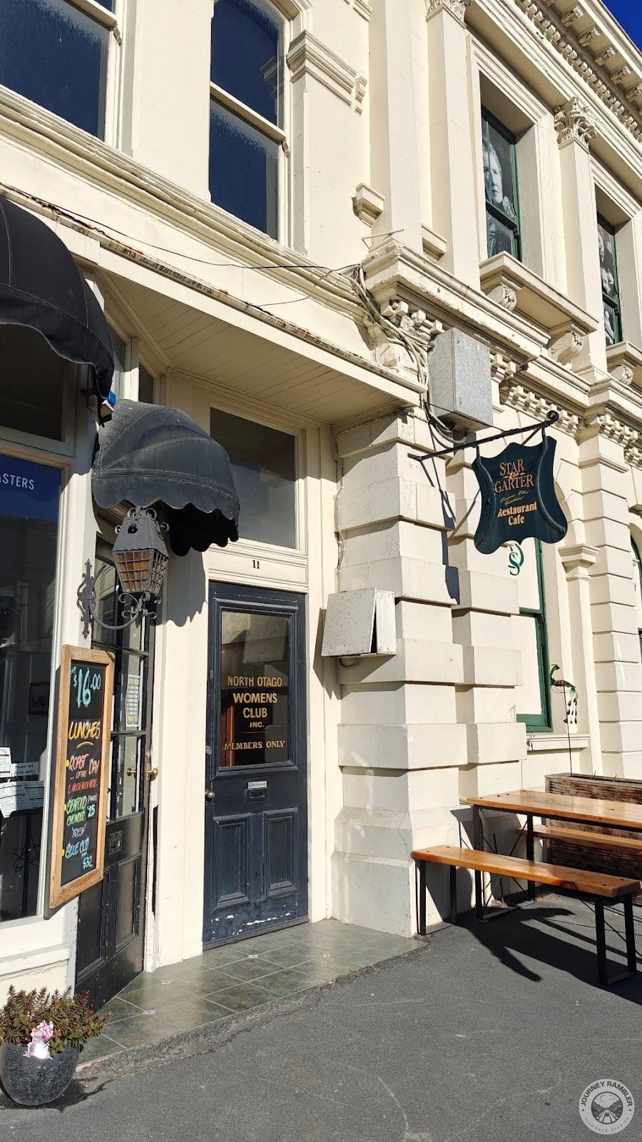 Star and Garter Restaurant at Oamaru