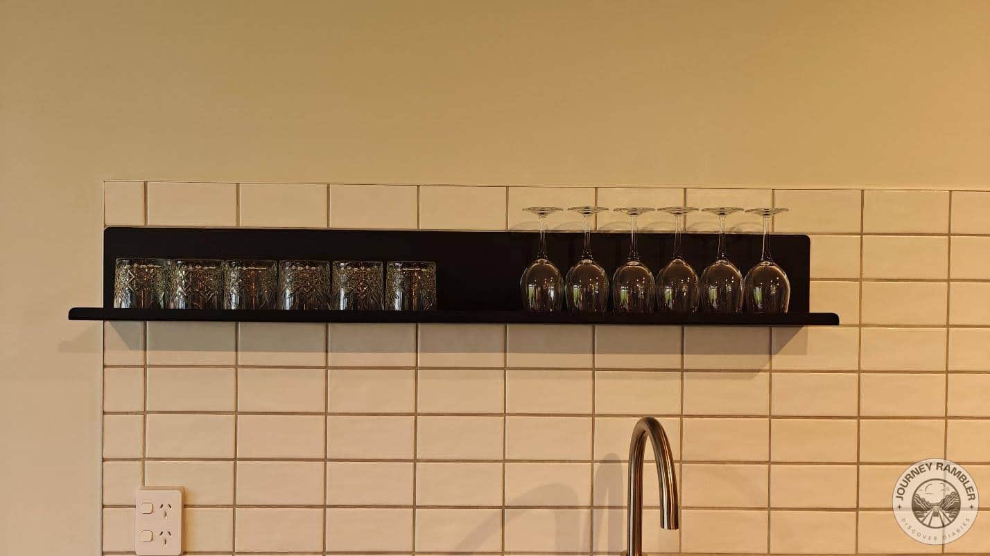 Water and wine glasses