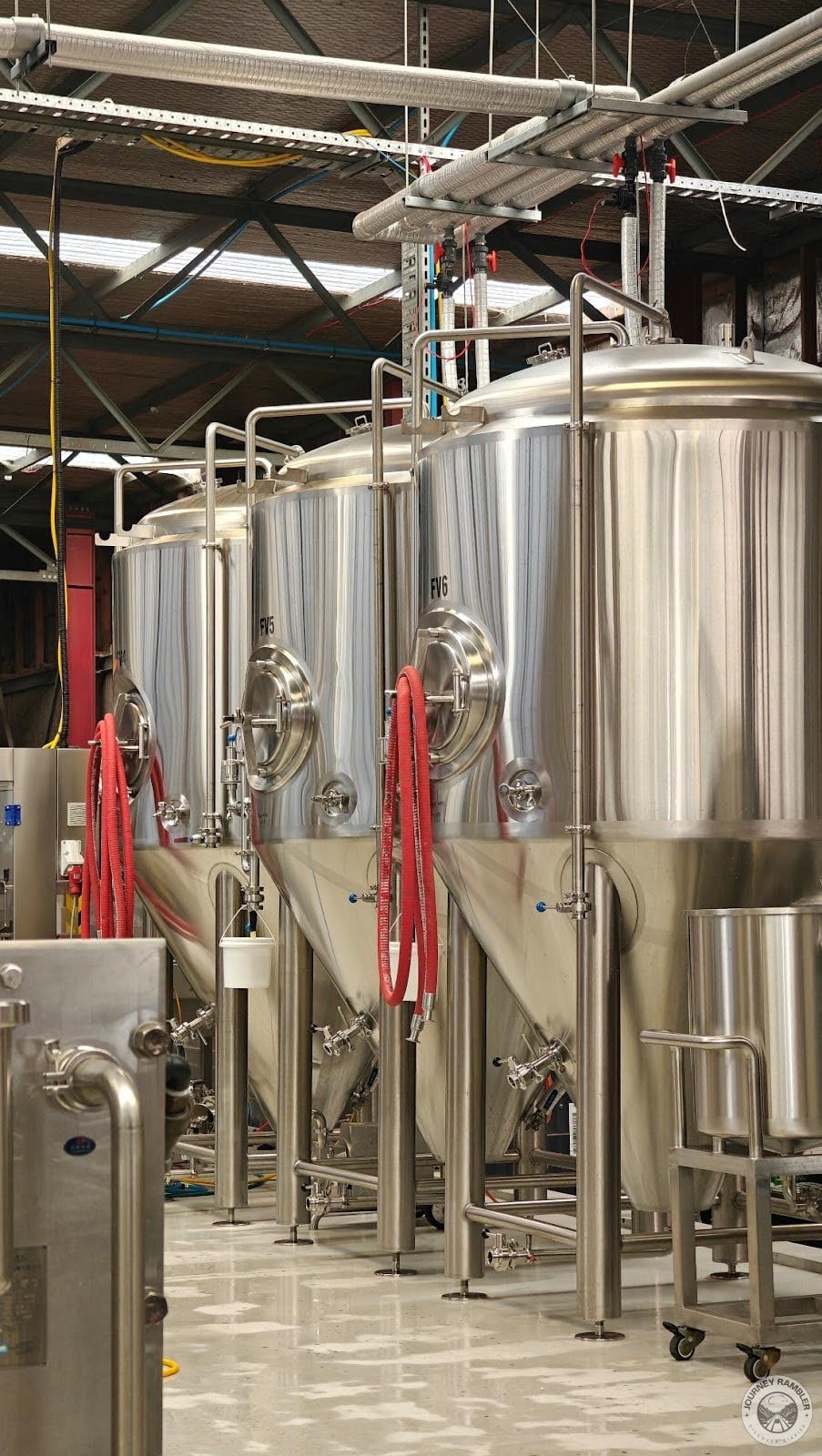 actual brewing area