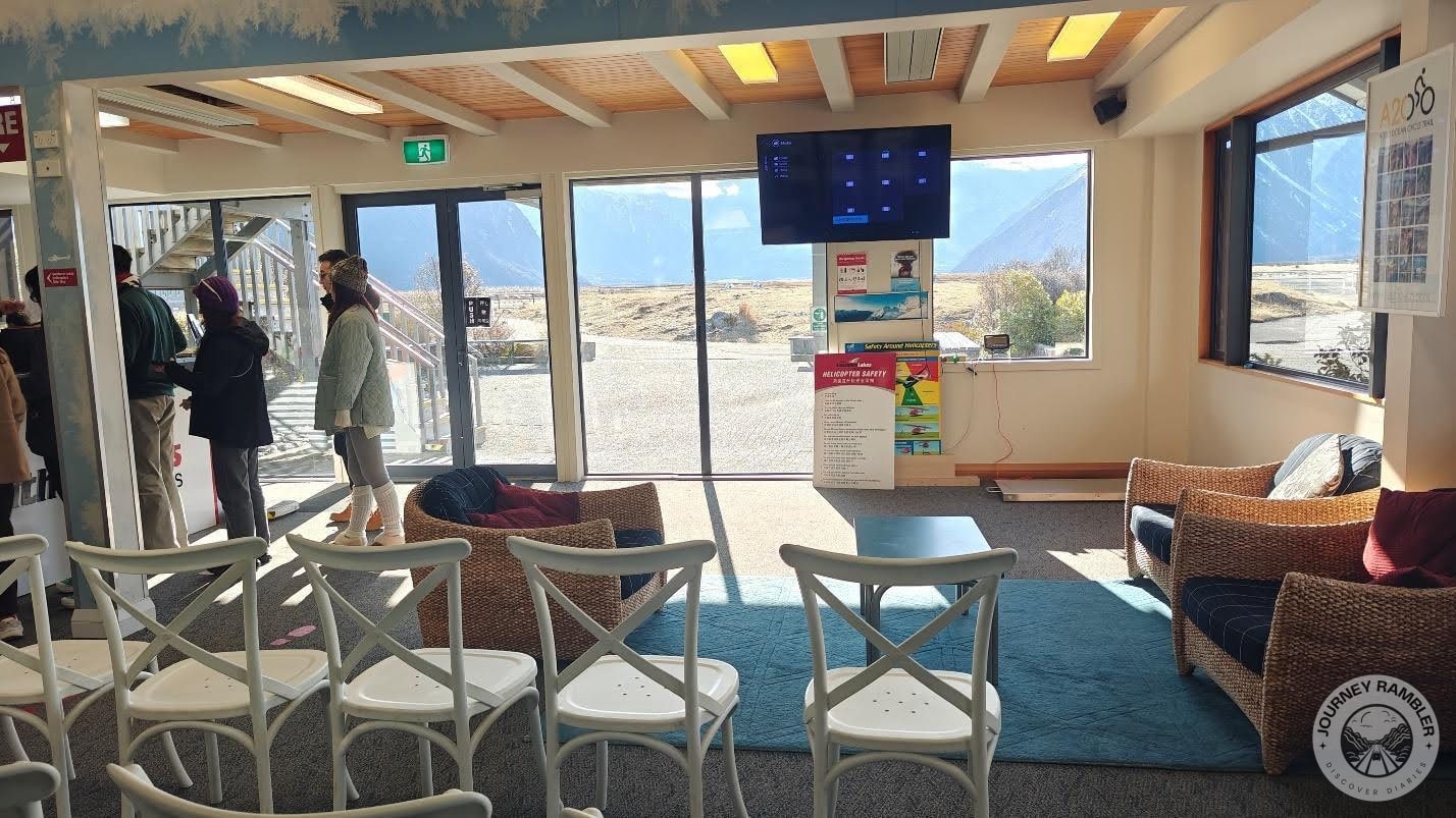 airport’s lobby might be small