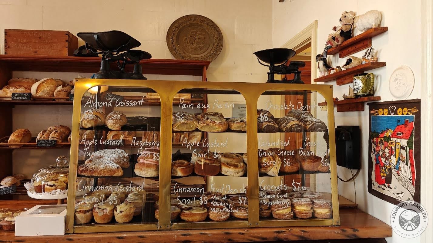 almond croissants and chocolate Danishes