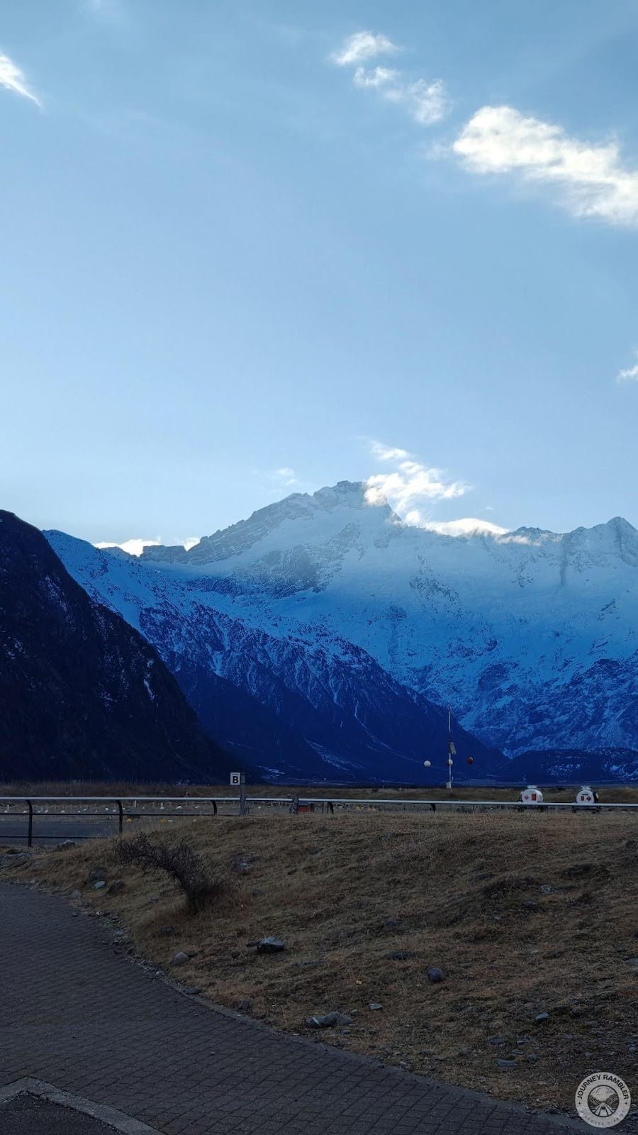 amazing view of Mt. Sefton