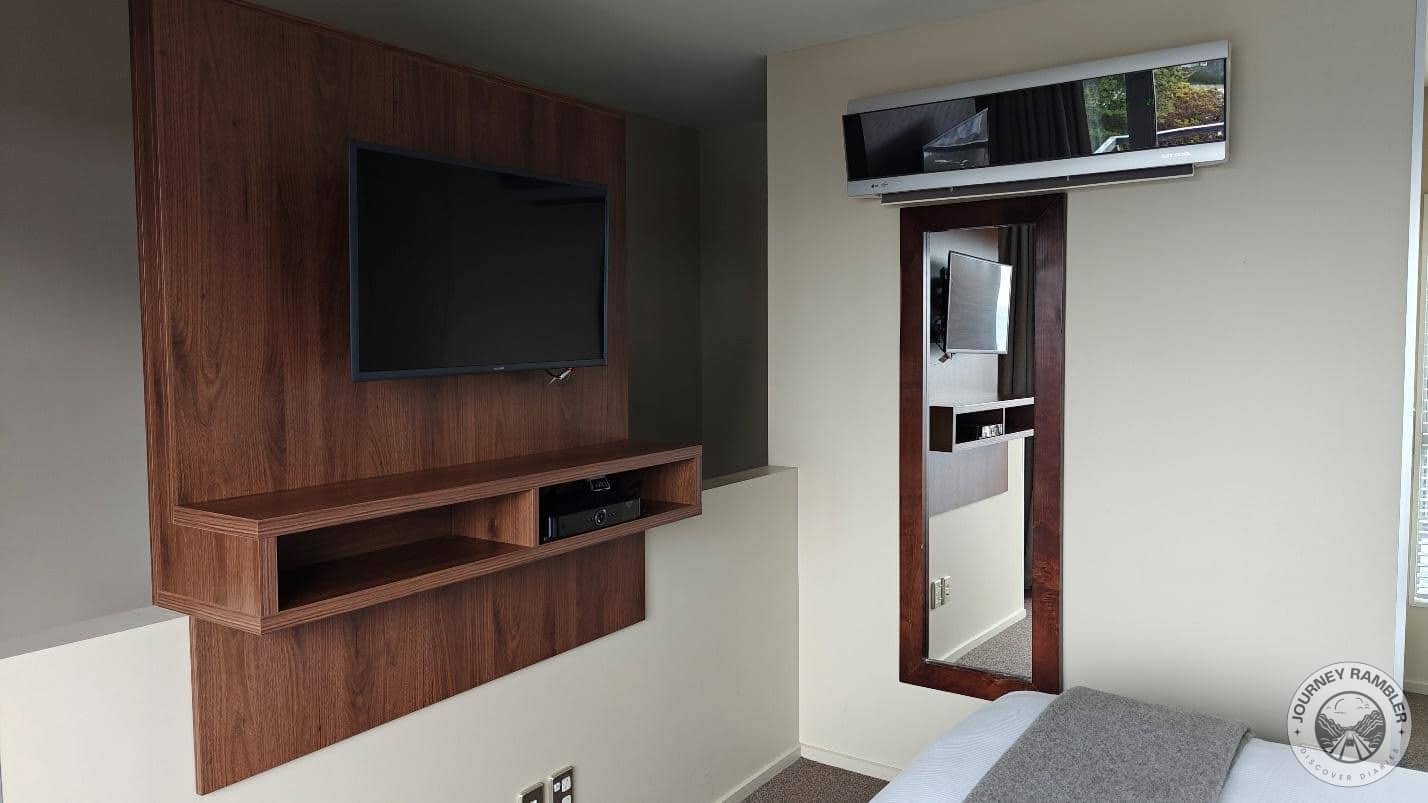 another TV in the bedroom