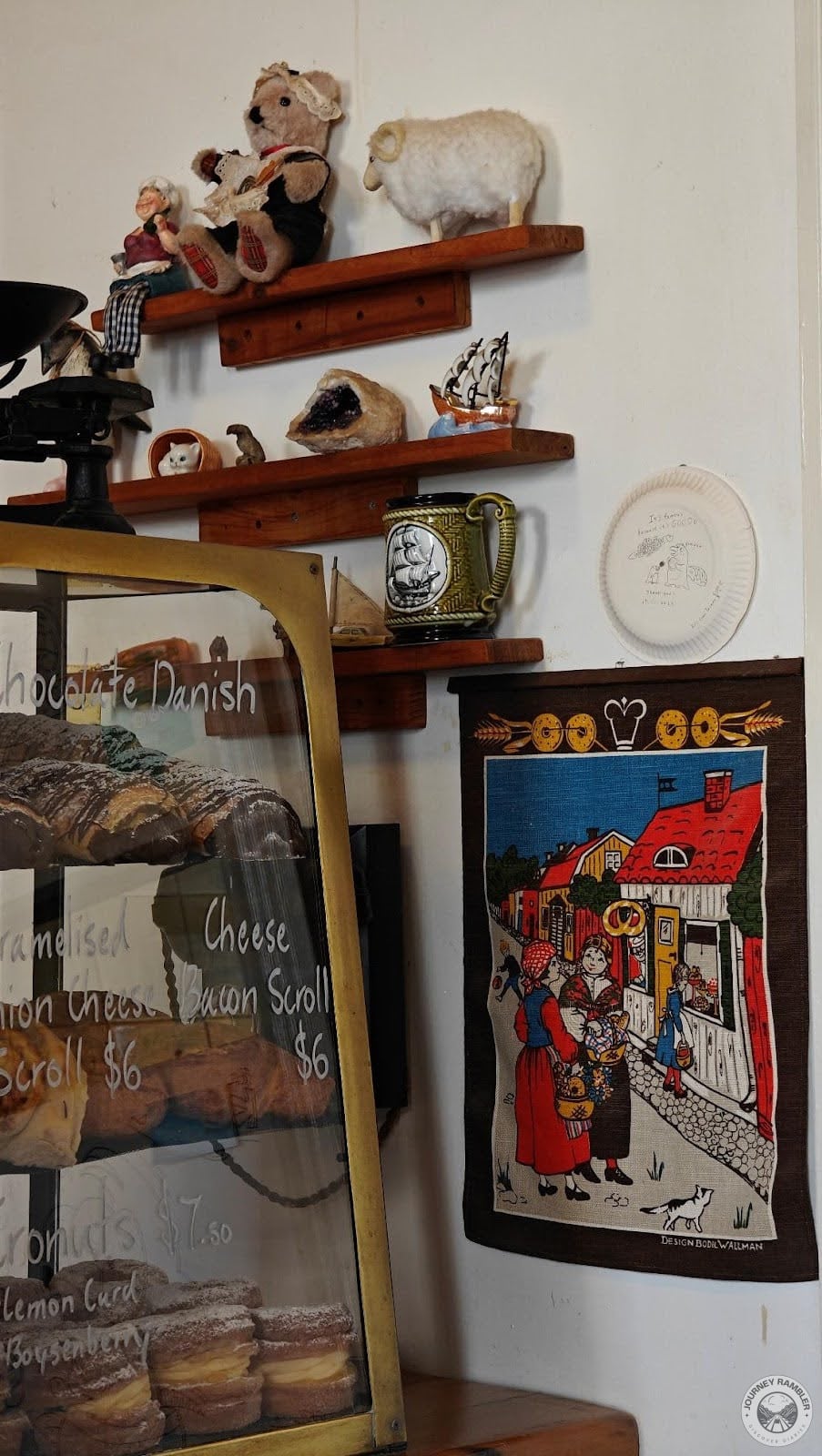 bakery actually had a lot of little knick-knacks