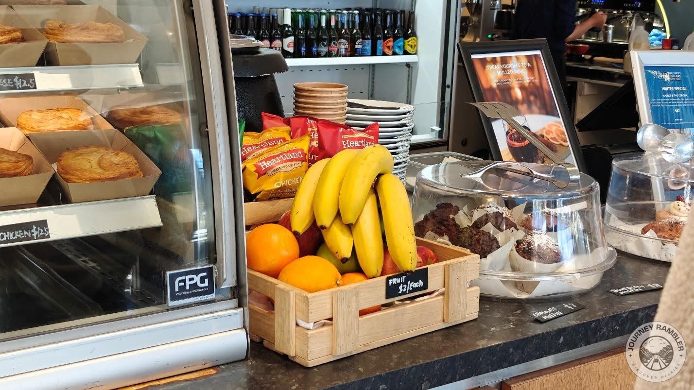 basket of fresh fruits on the counter