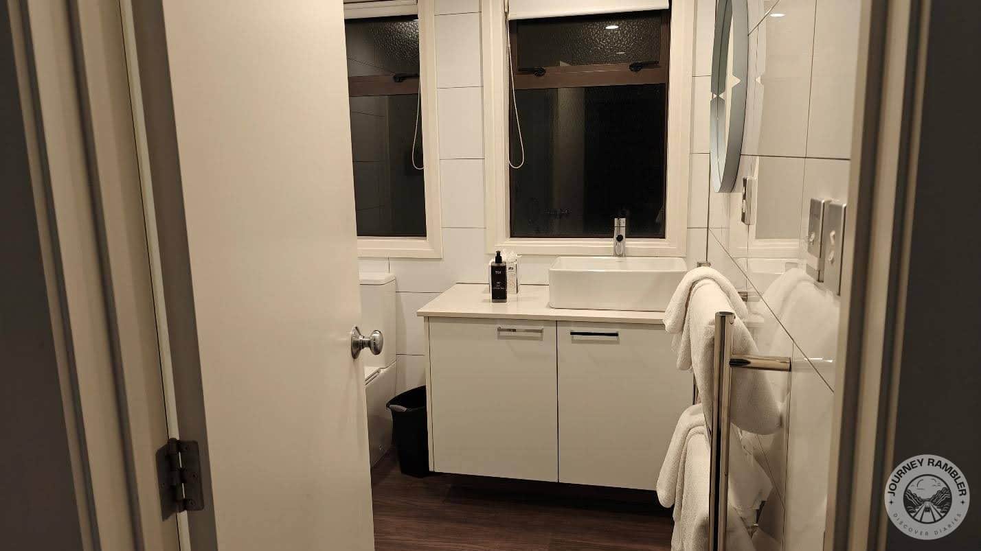 bathroom was quite spacious
