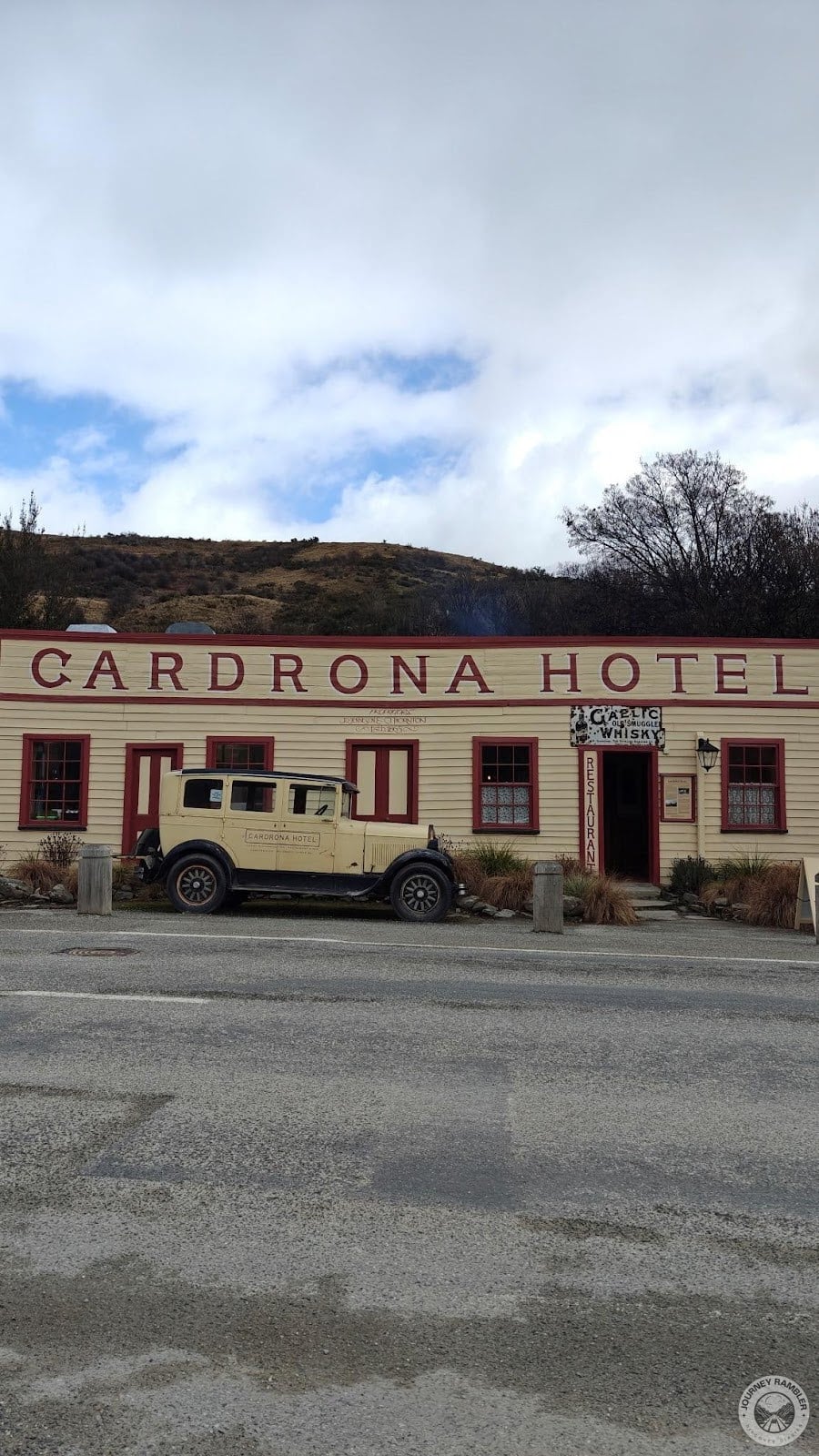 blue skies were beginning to peep out