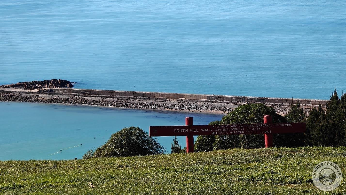board for the South Hill Walk