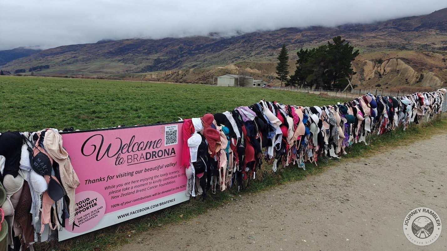 bras extended for many meters