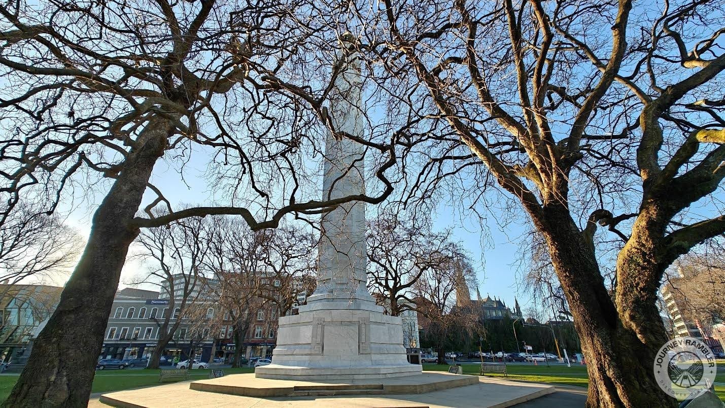 cenotaph was the main war memorial of Dunedin