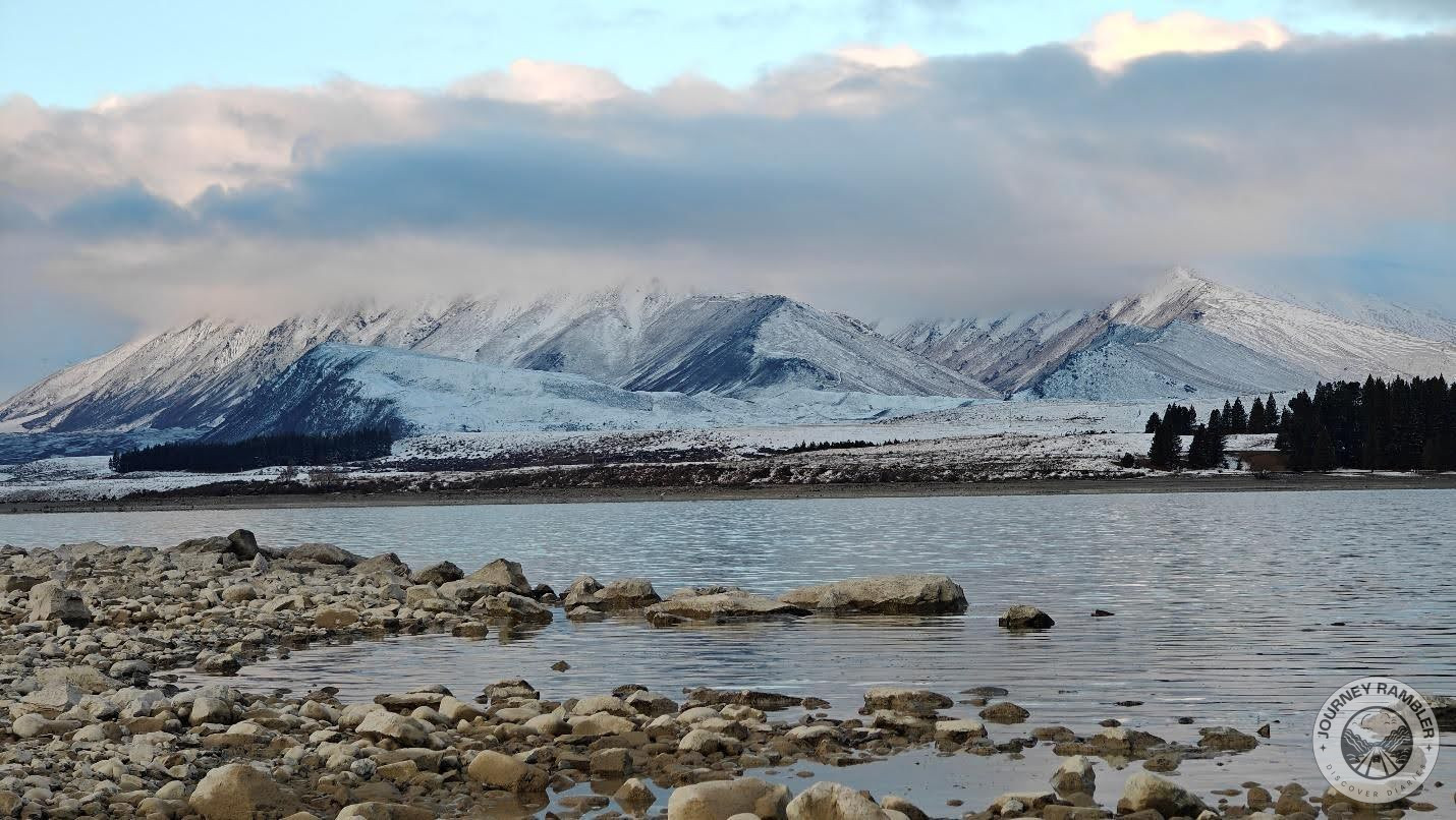 clouds obscuring the peaks of Mt. Dobson