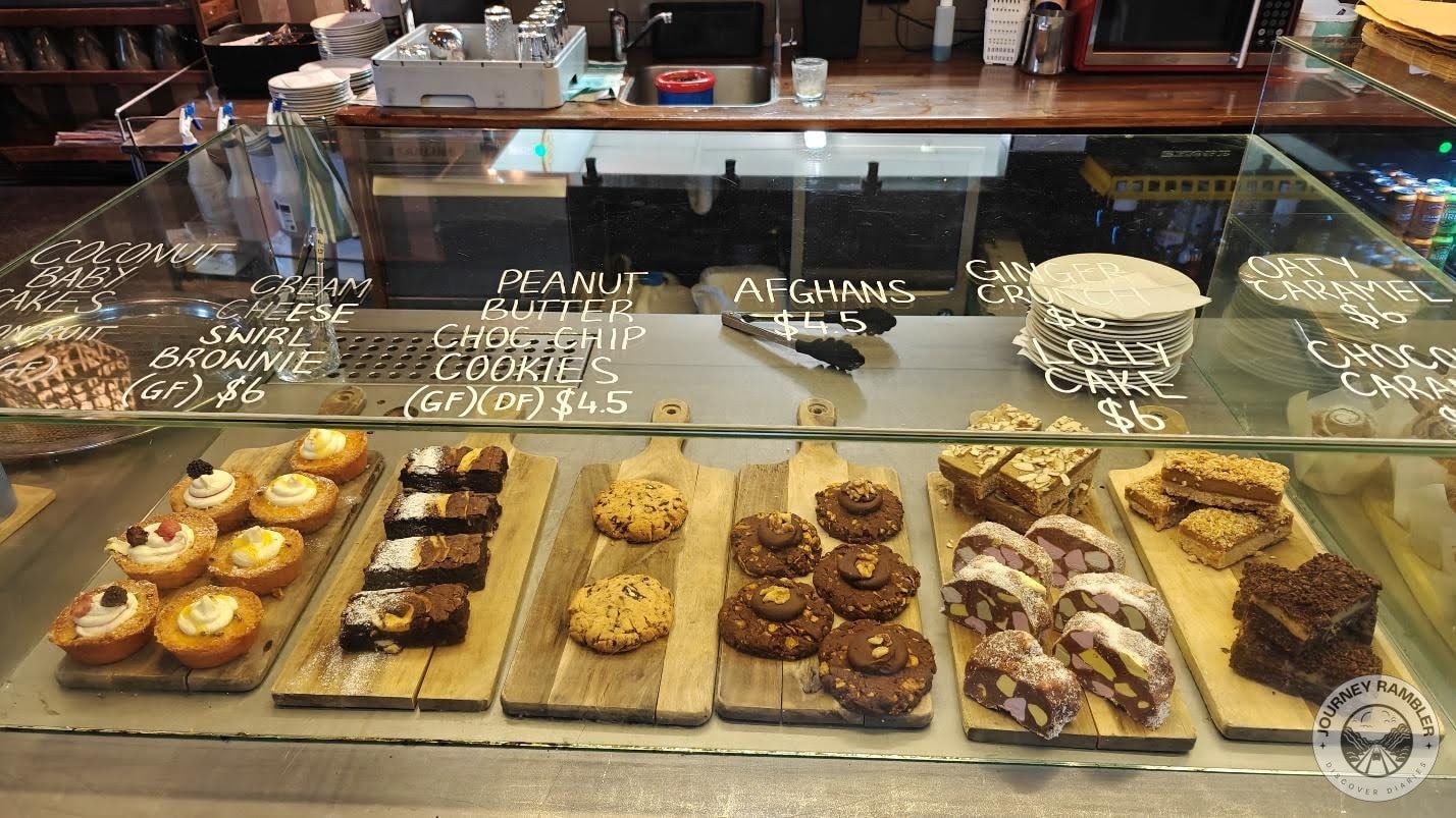 coconut baby cakes, cream cheese swirl brownies, ginger crunch and Lolly cakes