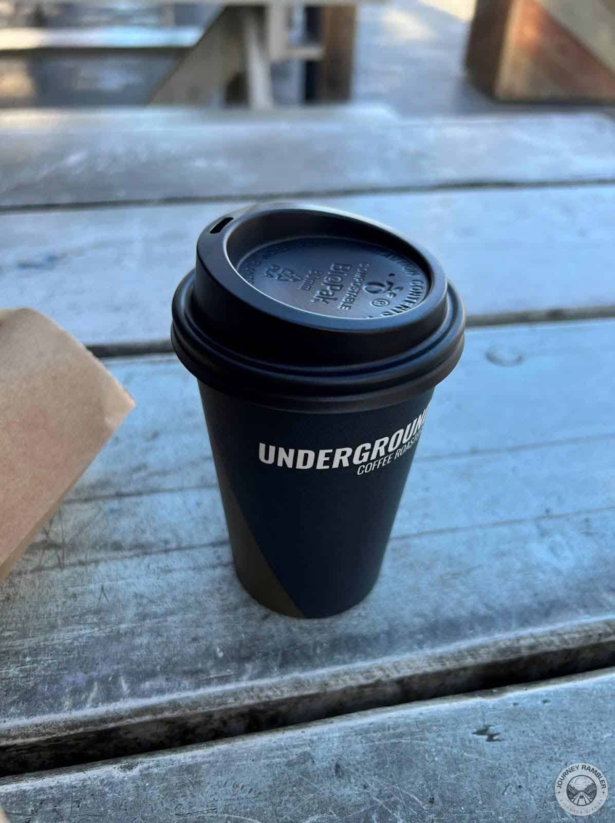 coffee from Underground Coffee Roasters