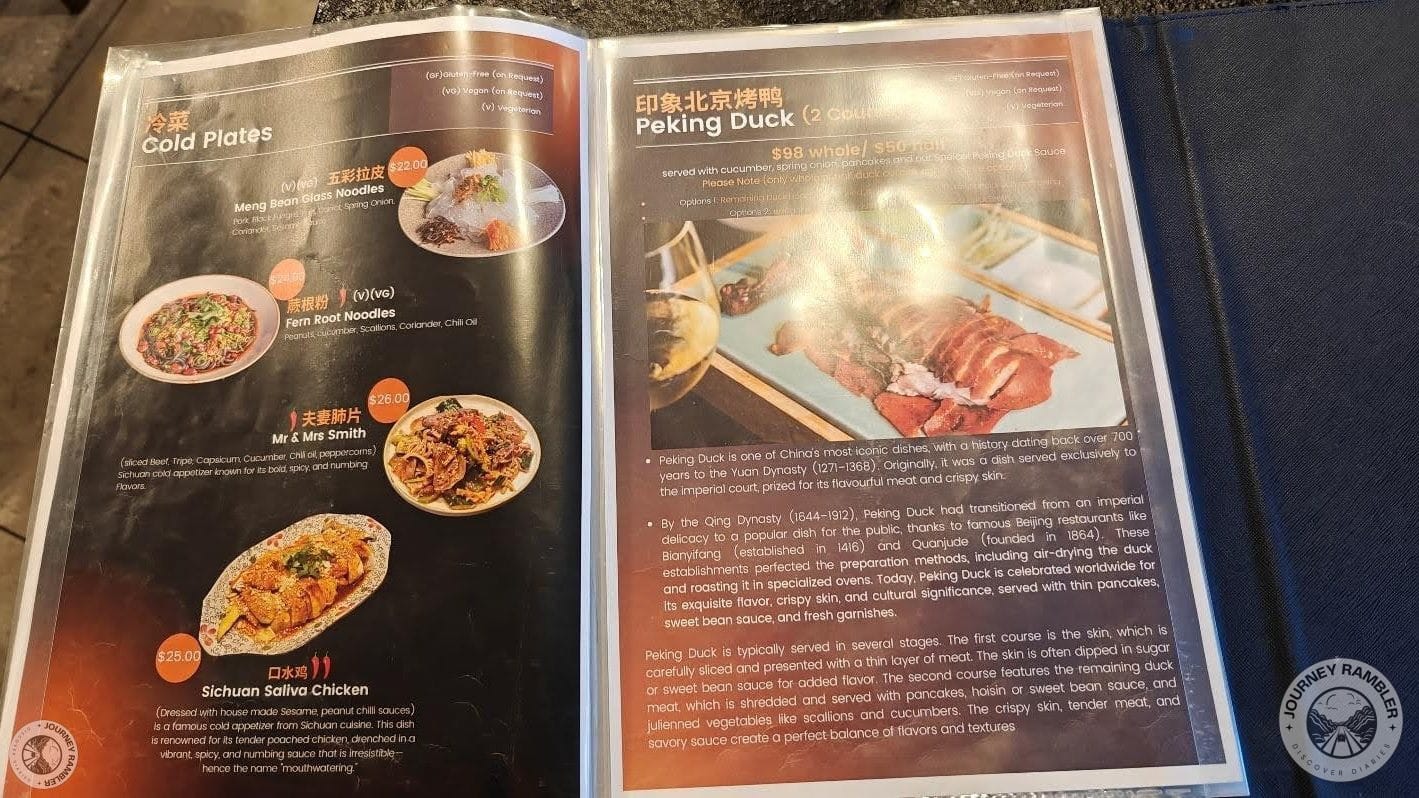 cold plates with noodles or chicken