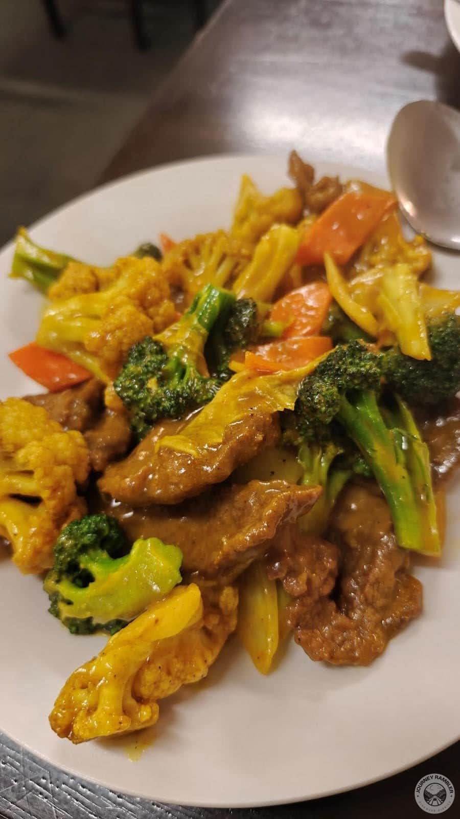 curry beef vegetable