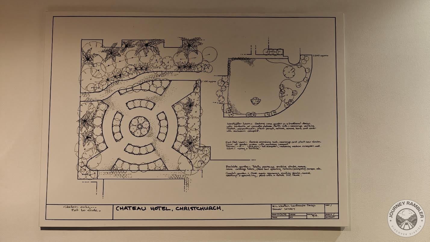 design of the hotel gardens