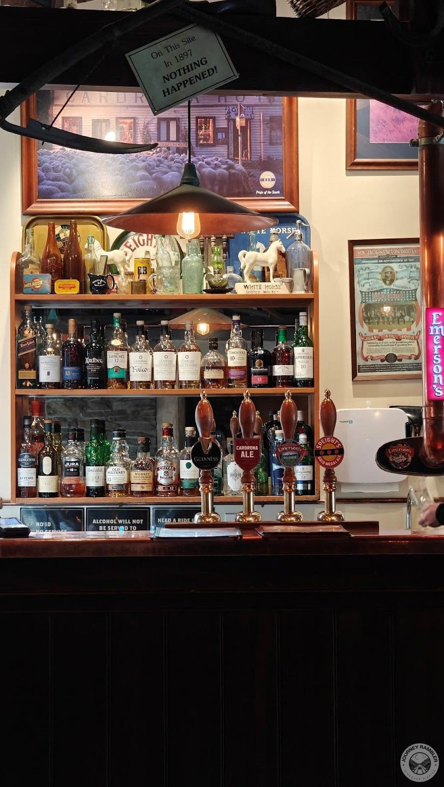different kinds of beer and ale on tap