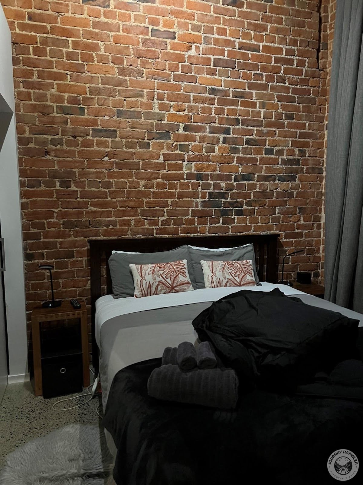 double bed in the second room
