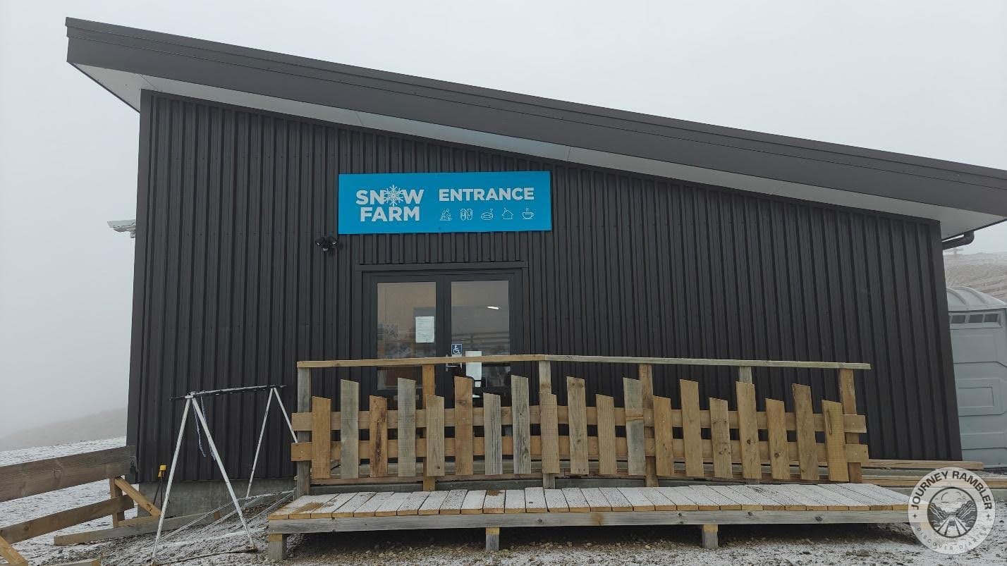 entrance of Snow Farm again