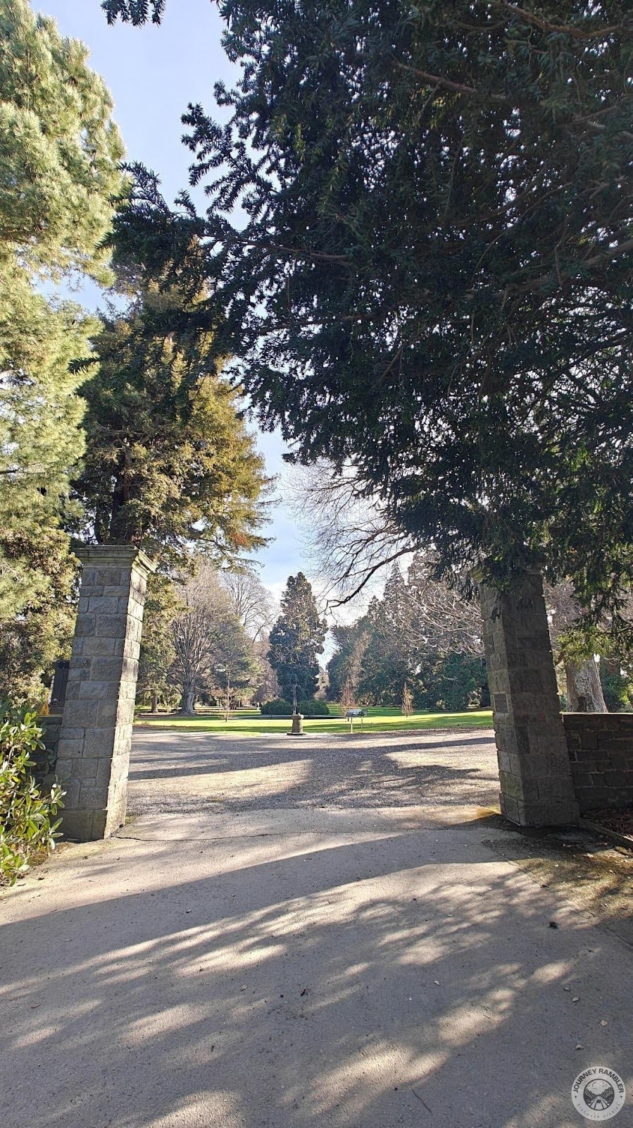 entrance of the Archery Lawn area