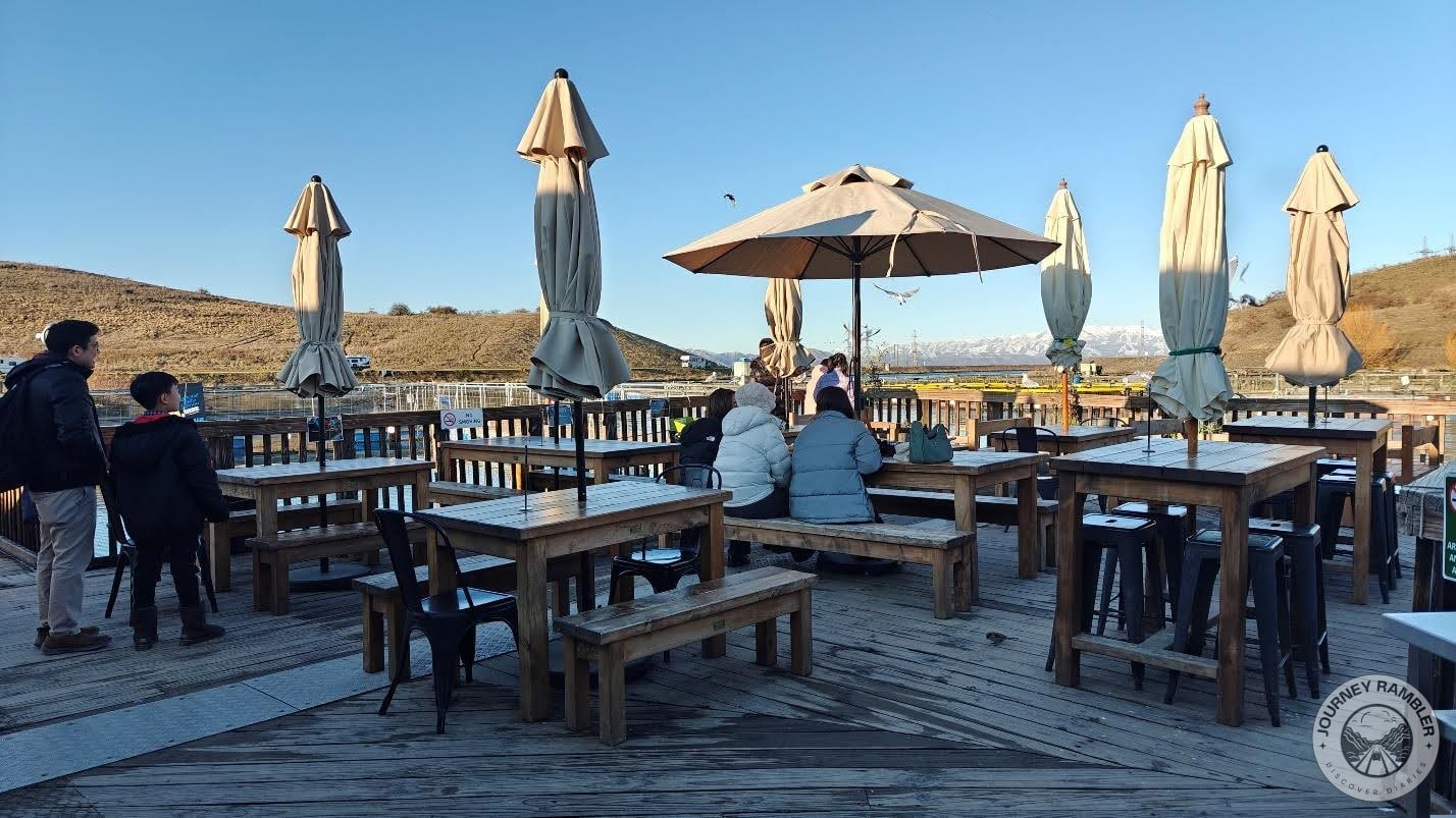 few other people had now come out to the deck