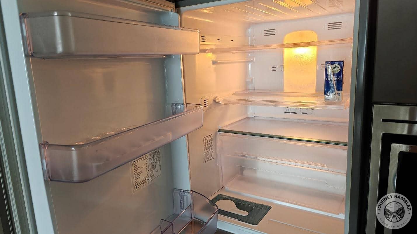 fridge was empty