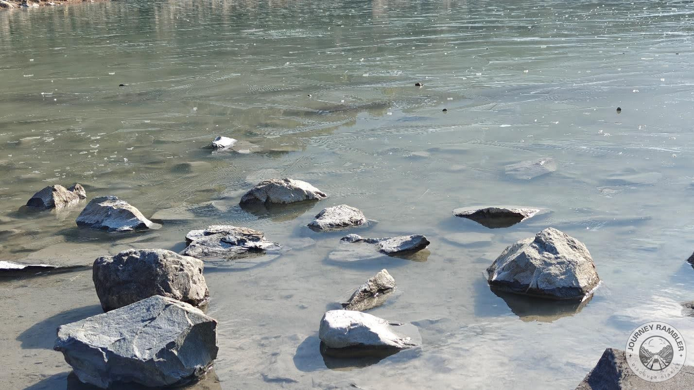 green water here is caused by the rainwater