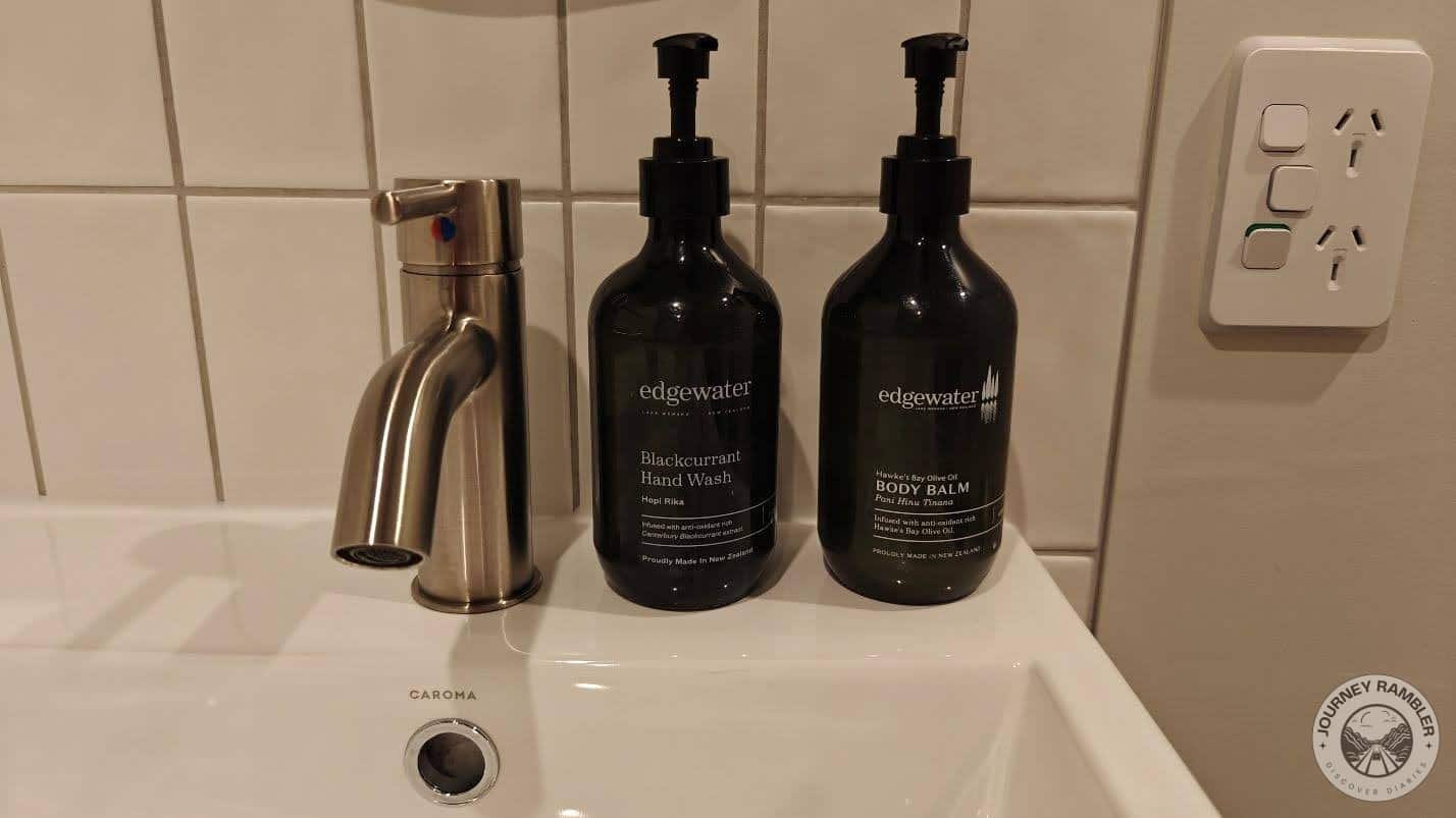 hand wash and moisturizer