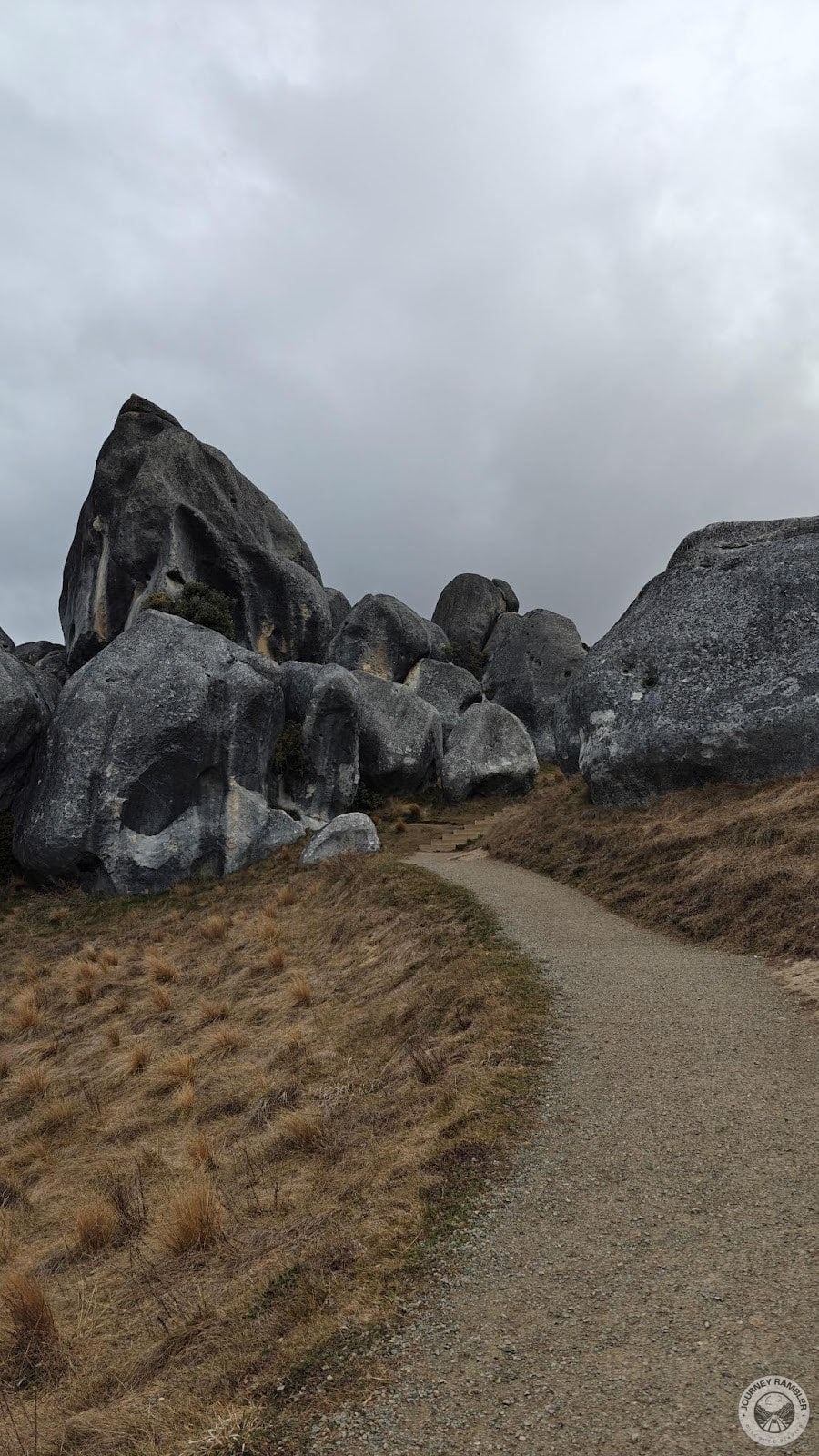 hiking trail left route