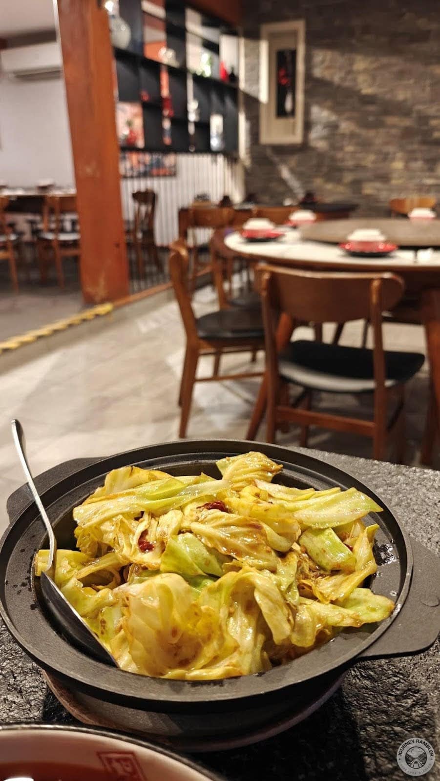 hot and sour fried Chinese cabbage
