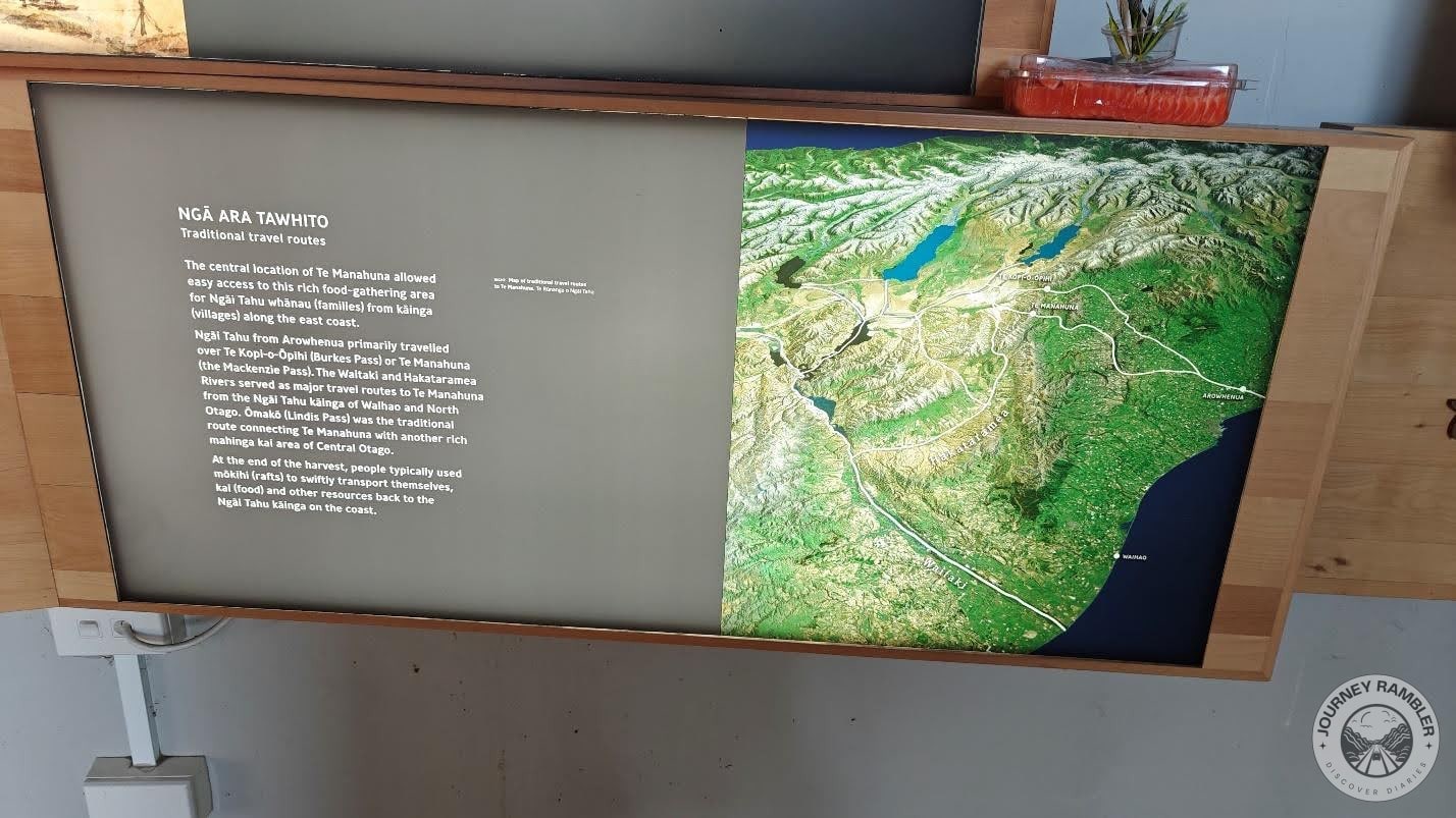 how the central position of the Mackenzie region made it easy to travel and transport food