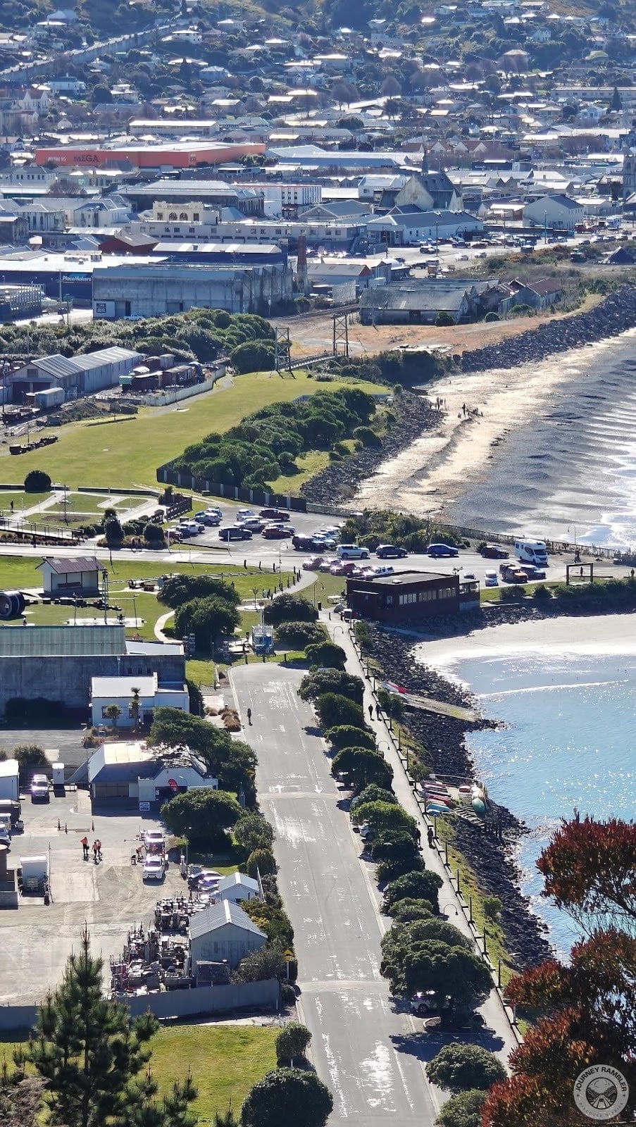 humans and visitors walking around near the harbour
