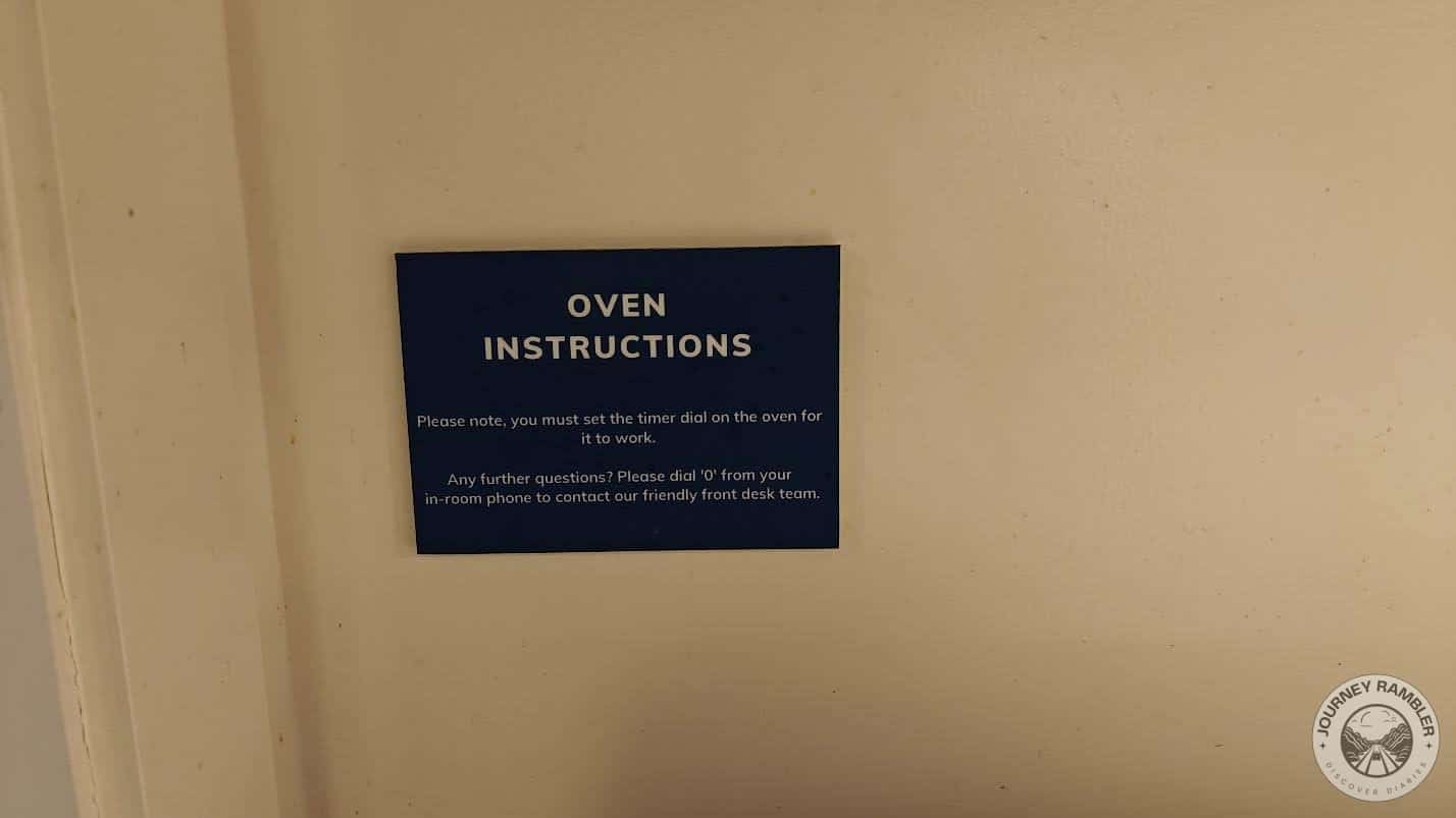 instructions about how to use the oven